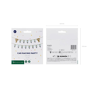 Гирлянда Party Deco "Кубок", 2.5 м